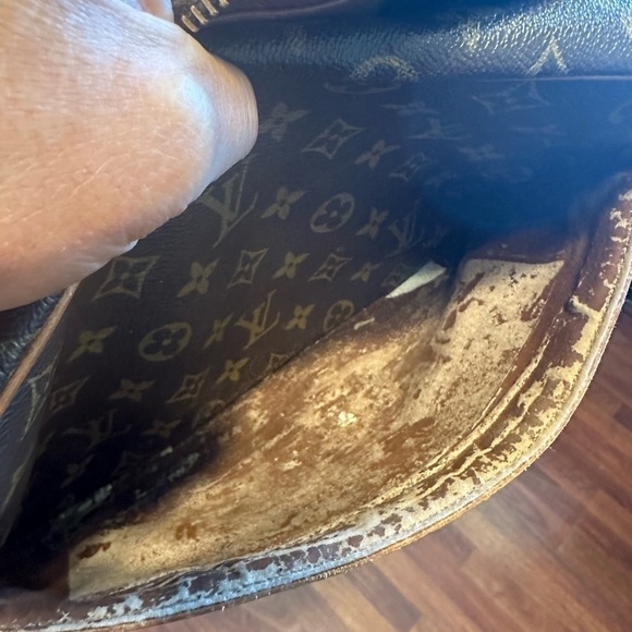 Louis Vuitton Trocadero 30 Monogram print Purse Crossbody Bag Handbag VINTAGE - Picture 14 of 17